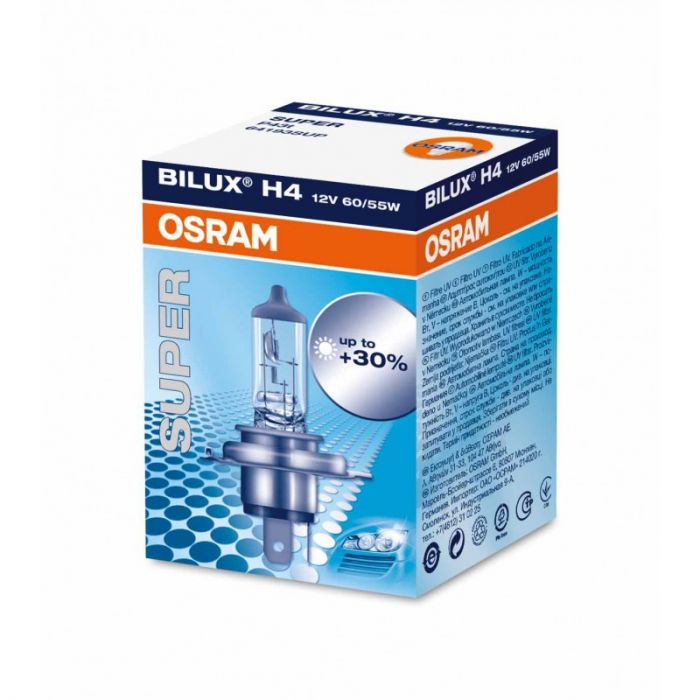 Osram H4 12V 60/55W  +30%