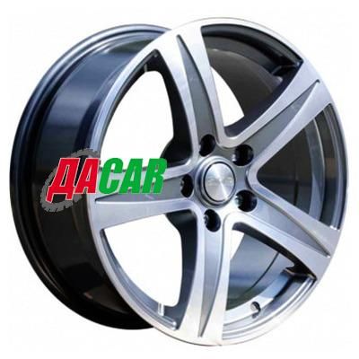 Скад Sakura 7,5x17/5x114,3 ET38 D67,1 алмаз-грей (M12)