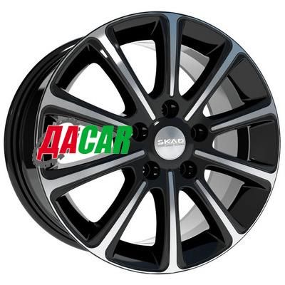 Скад Милан 6,5x16/5x114,3 ET45 D67,1 Алмаз (АРС 014 black)