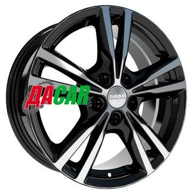 Скад Мельбурн 7x17/5x114,3 ET45 D66,1 Алмаз (АРС 014 black)