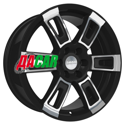Скад Тор 8x18/6x139,7 ET30 D67,1 Алмаз бархат