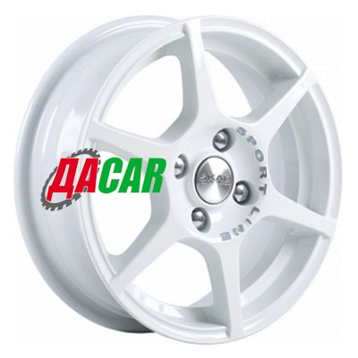 Скад Ягуар 5,5x14/4x100 ET38 D67,1 Алмаз белый