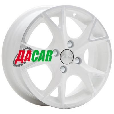 Скад Орлан 5,5x14/4x98 ET38 D58,6 Алмаз белый