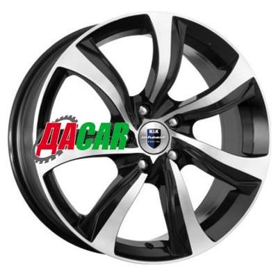 K&K Либерти (КС654) 7x17/4x108 ET45 D63,35 Алмаз черный