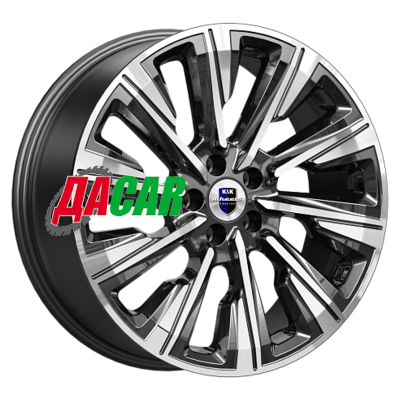 K&K Галего (КС1039) 7,5x19/5x108 ET49 D60,1 Алмаз черный