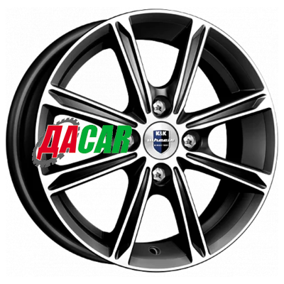 K&K Флэш (КС698) 5x14/4x100 ET49 D54,1 Алмаз черный
