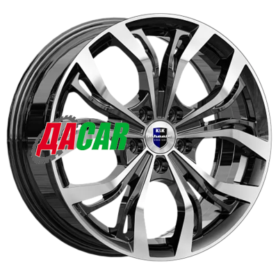 K&K Аламида-оригинал (КС705М) 7x17/5x108 ET45 D60,1 Алмаз черный