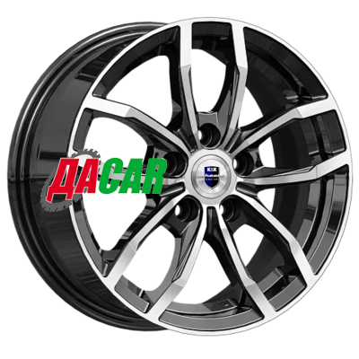 K&K Фрост (КС1048) 6,5x15/5x100 ET45 D67,1 Алмаз черный