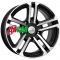 K&K Палладика (КС591) 7x16/5x139,7 ET30 D98 Алмаз черный