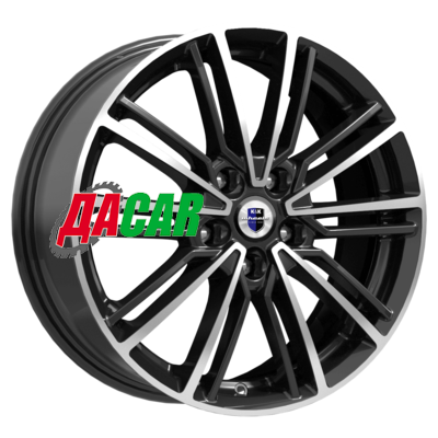 K&K Эрфурт (КС903) 7x17/4x100 ET43 D60,1 Алмаз черный
