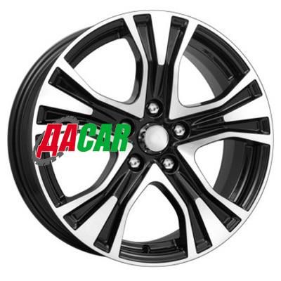 K&K КС673 7x17/5x112 ET54 D57,1 Алмаз черный