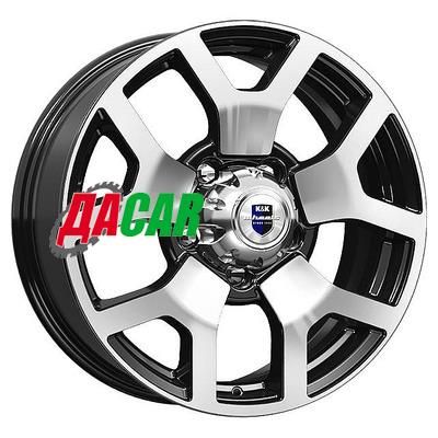 K&K Намиб (КС929) 7x18/5x139,7 ET35 D108,5 Алмаз черный