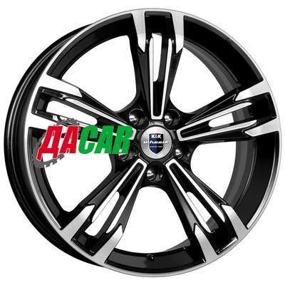 K&K Каррера-оригинал (КС655) 7x18/5x112 ET43 D57,1 Алмаз черный