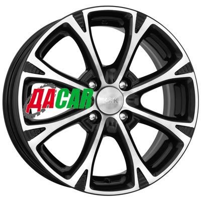 K&K Блюз (КС606) 6x15/4x108 ET23 D65,1 Алмаз черный