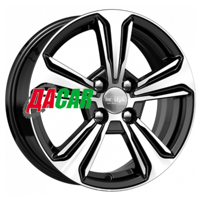 K&K КС777 6x15/4x100 ET48 D54,1 Алмаз черный