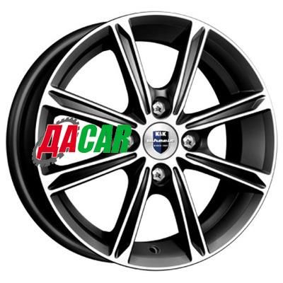 K&K Флэш (КС710) 5x13/4x114,3 ET45 D69,1 Алмаз черный
