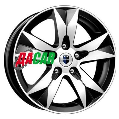 K&K Crossline (КС713) 6,5x16/5x114,3 ET45 D67,1 Алмаз черный