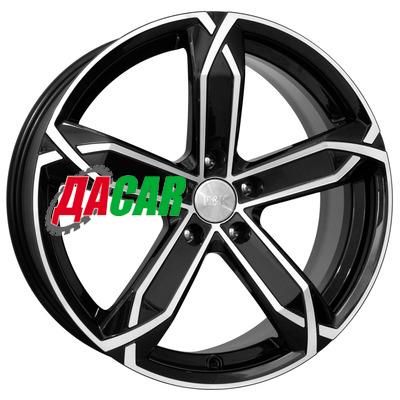 K&K X-fighter (КС626) 6x15/5x100 ET40 D57,1 Алмаз черный
