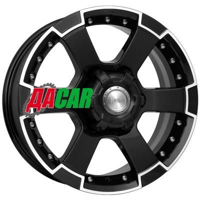 K&K М56 7x16/6x139,7 ET30 D93,1 Алмаз черный