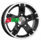 K&K Ангара (КС462) 6,5x15/5x139,7 ET15 D108,1 Алмаз черный