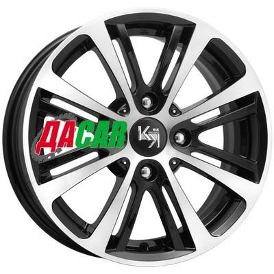 K&K Беринг (КС653) 5,5x14/4x98 ET35 D58,5 Алмаз черный