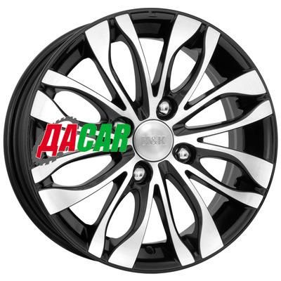 K&K Канзаши-оригинал (КС628) 5,5x14/4x100 ET39 D56,6 Алмаз черный