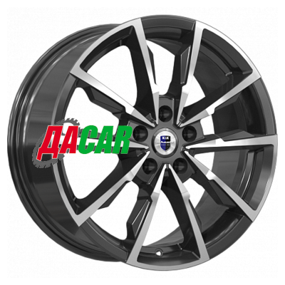K&K Меренге (КС902) 7,5x17/5x114,3 ET35 D67,1 Алмаз черный