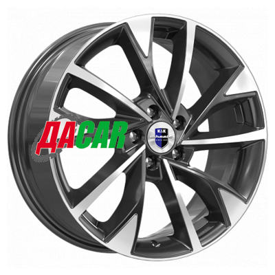 K&K Роквуд (КС900) 7x17/5x114,3 ET45 D60,1 Алмаз черный
