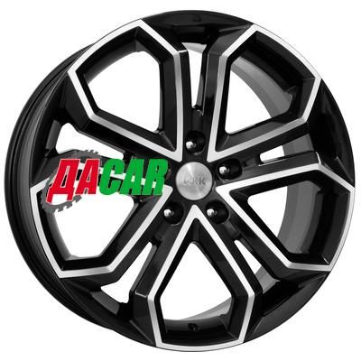 K&K Пандора (КС466) 8,5x19/5x112 ET32 D66,6 Алмаз черный