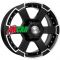 K&K M56 (КС593) 7x16/6x139,7 ET38 D100,1 Алмаз черный