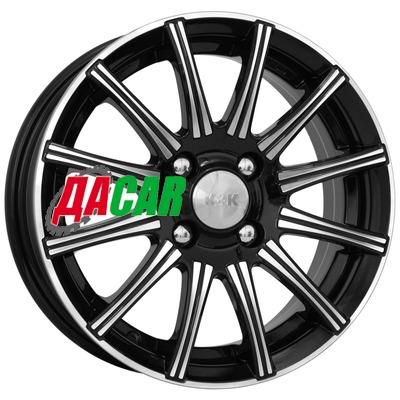 K&K Сиеста (КС477) 5x13/3x98 ET35 D60,2 Алмаз черный