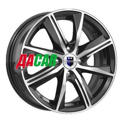 K&K Арнар (КС896) 7x17/5x108 ET50 D63,35 Алмаз черный