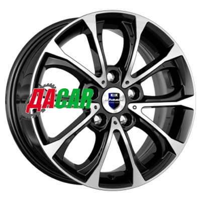 K&K Urals (КС732) 6,5x15/5x100 ET38 D67,1 Алмаз черный