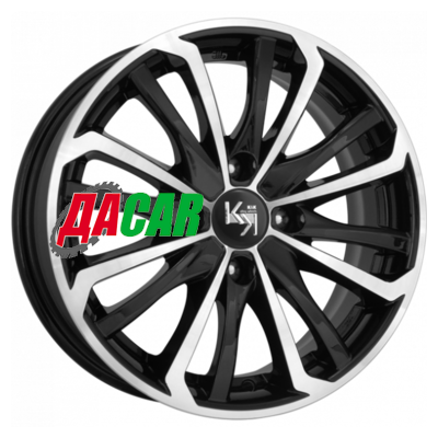 K&K Рим (КС622) 6x15/4x108 ET18 D65,1 Алмаз черный
