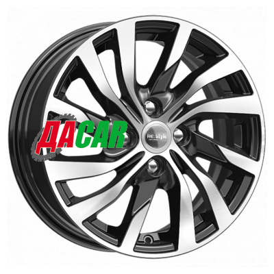 K&K Lada Vesta (КС882) 6x15/4x100 ET50 D60,1 Алмаз черный