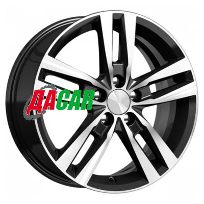 K&K Rassvet (КС868) 6,5x16/5x100 ET38 D67,1 Алмаз черный