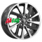 K&K КС899 6x15/4x100 ET37 D60,1 Алмаз черный