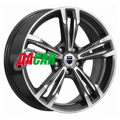 K&K Karrera Light (КС935) 7x18/5x110 ET38 D65,1 Алмаз черный