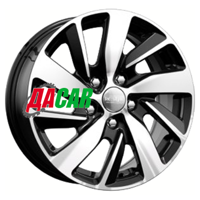 K&K КС741 6,5x16/5x112 ET46 D57,1 Алмаз черный