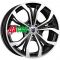 K&K Аламида (КС705) 7x17/5x114,3 ET45 D67,1 Алмаз черный