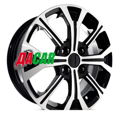 K&K КС945 6x15/4x100 ET50 D60,1 Алмаз черный