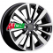K&K Эрман (КС997) 6,5x16/4x100 ET37 D60,1 Алмаз черный