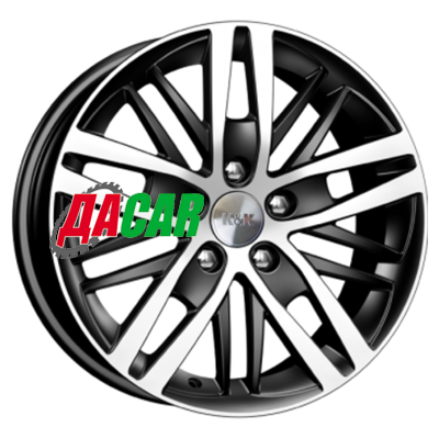 K&K Fencer (КС730) 7x16/5x114,3 ET45 D66,1 Алмаз черный