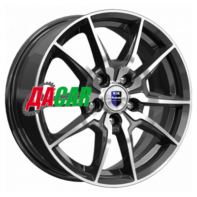 K&K Адамар (КС886) 6,5x16/5x112 ET50 D57,1 Алмаз черный