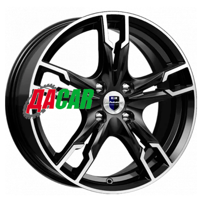 K&K Солар (КС875) 7x17/5x105 ET40 D56,6 Алмаз черный SK