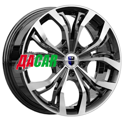 K&K Аламида (КС705М) 7,00x17/5x114,3 ET35 D67,1 Алмаз черный