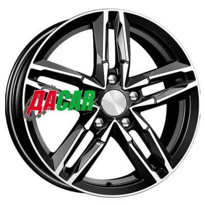 K&K Sayan (КС731M) 6,00x16/5x114,3 ET43 D67,1 Алмаз черный