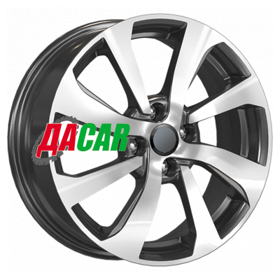 K&K КС893 6x16/4x100 ET49 D54,1 Алмаз черный