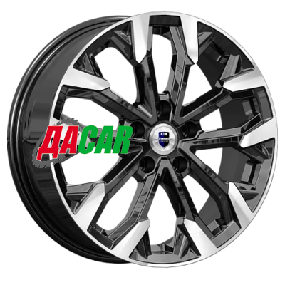 K&K Морейн (КС1046) 6,5x17/5x108 ET43 D65,1 Алмаз черный