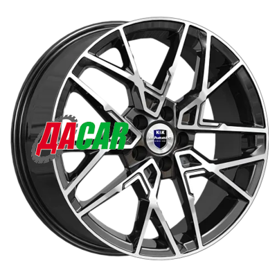 K&K Вудроф (КС1044) 7x18/5x114,3 ET37 D66,6 Алмаз черный